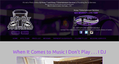 Desktop Screenshot of djkrazyt.net